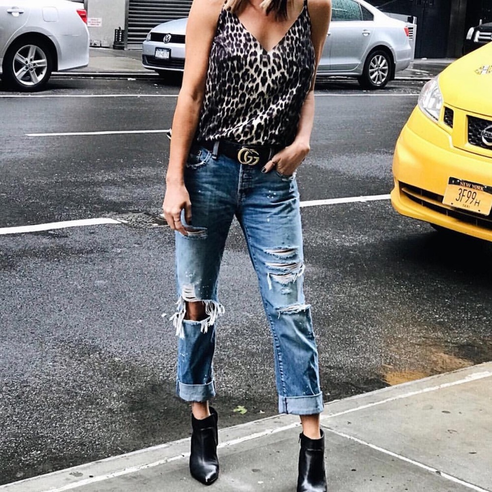 ABERCROMBIE & FITCH Ripped Distressed Denim - Picture 1 of 6